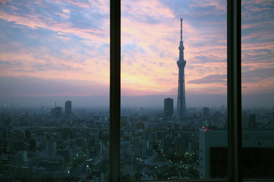 Věž Tokyo Skytree vysoká 634 metrů. Foto Petr Horčička Tokyovintage